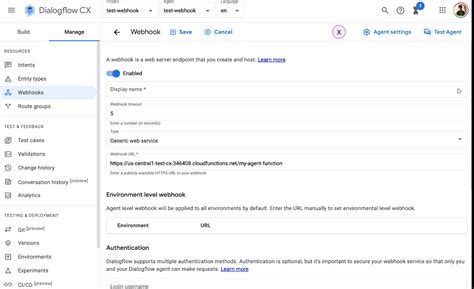 dialogflow cx webhook|Webhooks .